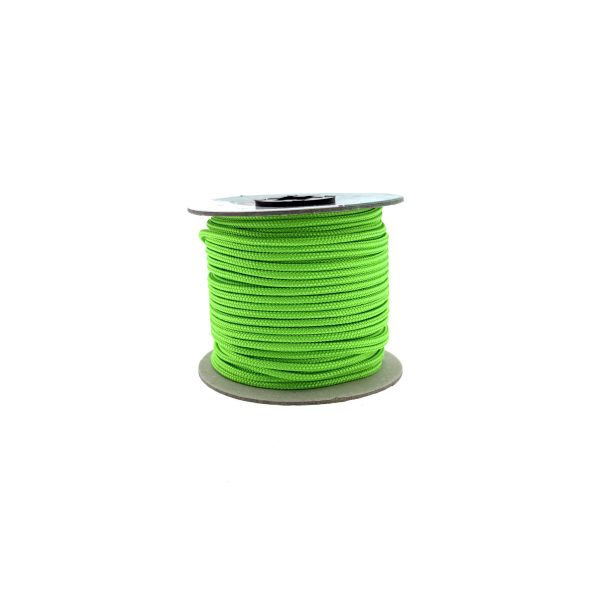Paracord 425 type II Ultra Neon Groen-30 mtr Paracord 425 tipo II Ultra Neon Verde-30 mtr
